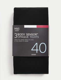 3pk 40 Denier Body Sensor™ Tights