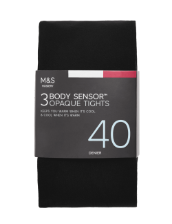 3pk 40 Denier Body Sensor™ Tights