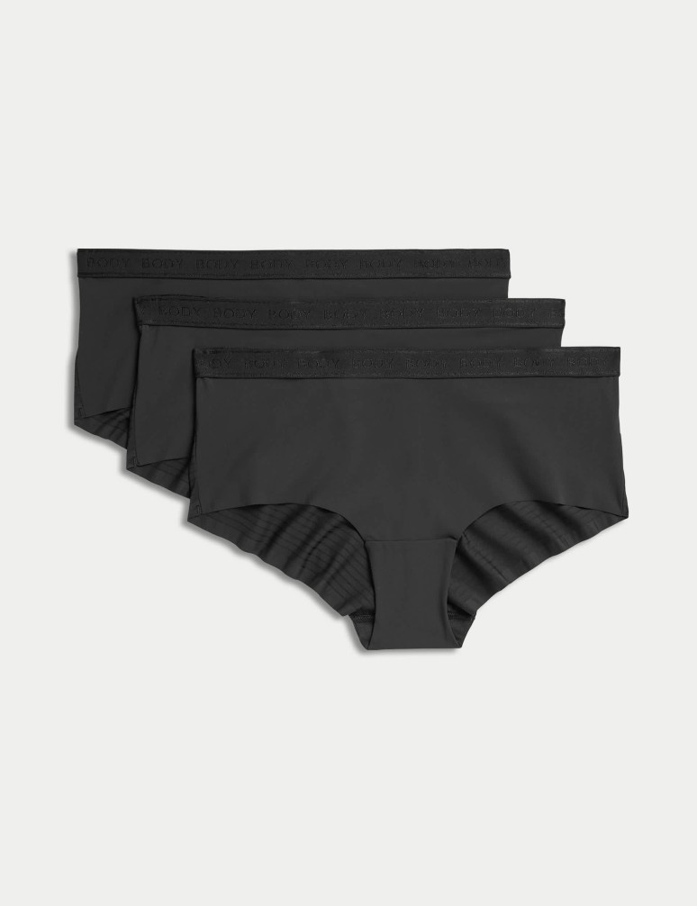 3pk Body Define™ Low Rise Shorts