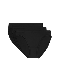 3pk Flexifit™ Modal High Leg Knickers