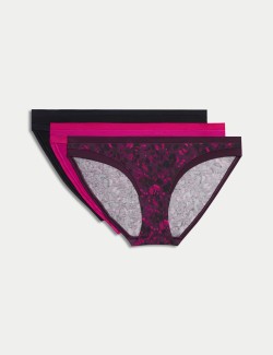 3pk Flexifit™ Modal Bikini Knickers