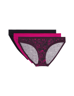 3pk Flexifit™ Modal Bikini Knickers