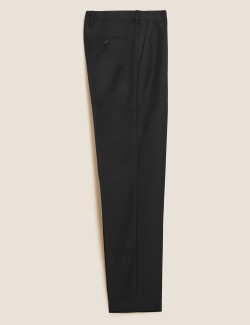 Big & Tall Regular Fit Flat Front Trousers