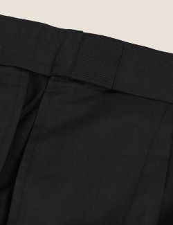 Big & Tall Regular Fit Flat Front Trousers