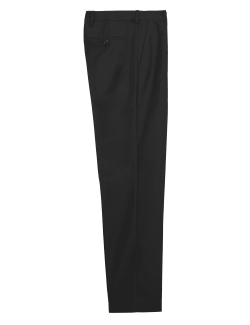 Big & Tall Regular Fit Flat Front Trousers