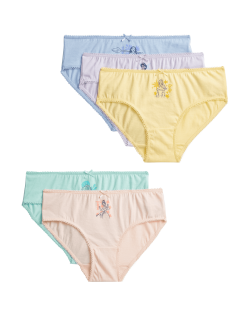 5pk Pure Cotton Disney Princess™ Knickers (2-10 Yrs)