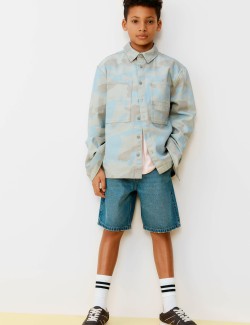 Cotton Rich Denim Shorts (6-16 Yrs)