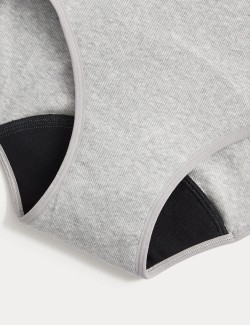 Vysoce savé menstruační kalhotky do pasu, 2 ks