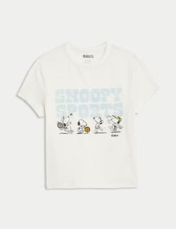 Tričko z čisté bavlny s motivem Snoopy™ (6–16 let)