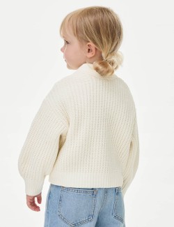 Chunky Knit Cardigan (2-8 Yrs)