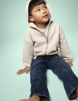 Cotton Rich Plain Hoodie (2-8 Yrs)