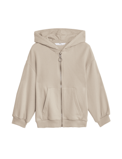 Cotton Rich Plain Hoodie (2-8 Yrs)