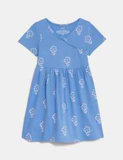 Pure Cotton Printed Dress (2-8 Yrs)