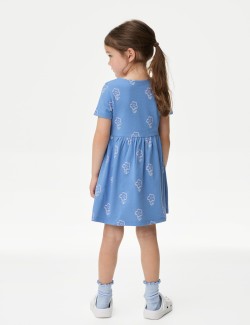 Pure Cotton Printed Dress (2-8 Yrs)