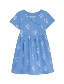 Pure Cotton Printed Dress (2-8 Yrs)