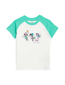 Cotton Rich Minnie Mouse™ T-Shirt (2-8 Years)