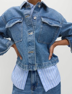 Denim Shacket