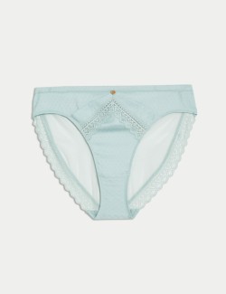 Delphine High Leg Knickers With Cotton