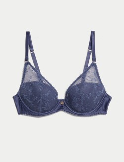 Rosa Lace Wired Plunge Bra A-E