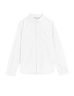 Pure Cotton Oxford Shirt (6-16 Yrs)