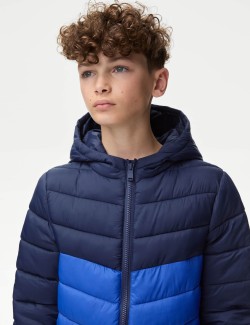 Stormwear™ Lightweight Hooded Padded Coat (6-16 Yrs)