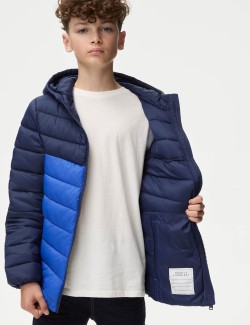 Stormwear™ Lightweight Hooded Padded Coat (6-16 Yrs)