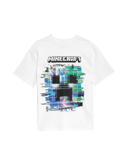 Pure Cotton Minecraft™ T-Shirt (6-16 Yrs)