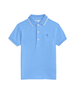 Pure Cotton Polo Shirt (2-8 Yrs)