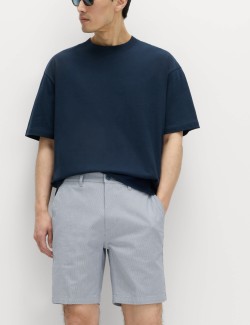 Šortky chino s částečně elastickým pasem