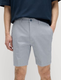 Šortky chino s částečně elastickým pasem