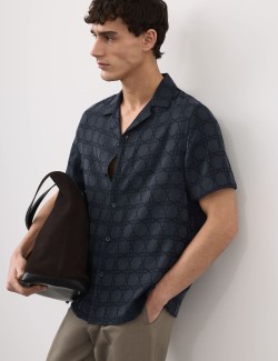 Geometric Print Shirt