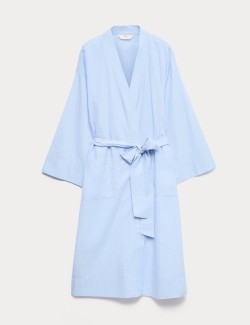 Pure Cotton Chambray Wrap