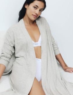 Modal Rich Ribbed Long Wrap