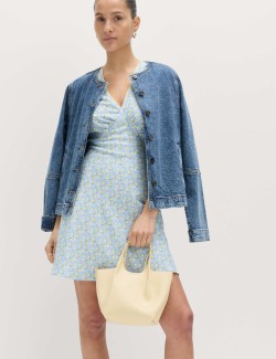 Printed Mini Tea Dress