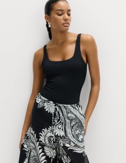 Žebrované menstruační plavky