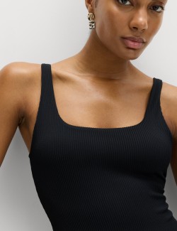 Žebrované menstruační plavky