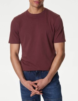 Tričko ke krku z čisté bavlny