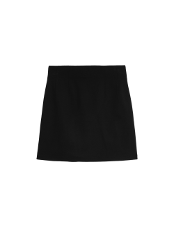 Jersey Mini A-Line Skirt