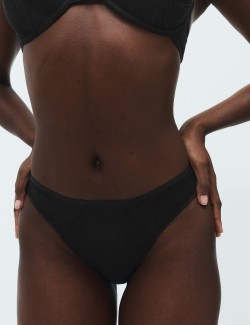 2 Pack Body Lace High Leg Knickers