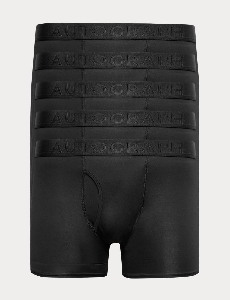 5 Pack Microskin Stretch Trunks