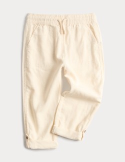 Linen Rich Trousers (2-8 Yrs)