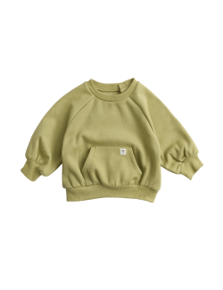 Cotton Blend Fleece Lined Sweatshirt (0-3 Yrs)