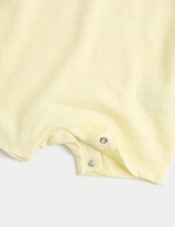 Unisex kombinéza s potiskem popcornu z čisté bavlny (0 – 24 měsíců)