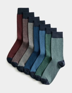 7 Pack Cool & Fresh™ Cotton Rich Socks