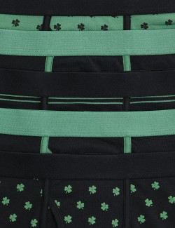 5 Pack Cotton Stretch Trunks