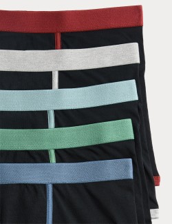 5 Pack Cotton Stretch Cool & Fresh™ Trunks