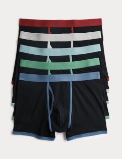 5 Pack Cotton Stretch Cool & Fresh™ Trunks