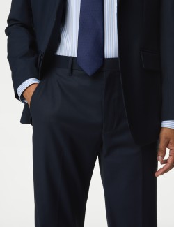 Regular Fit Stretch Suit Trousers