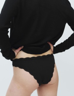 3 Pack Cotton Rich Brazilian Knickers