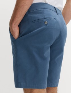 Strečové chino šortky, normální střih